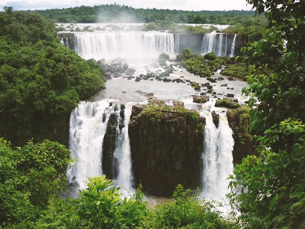mapa cataratas de iguazú lado de argentina