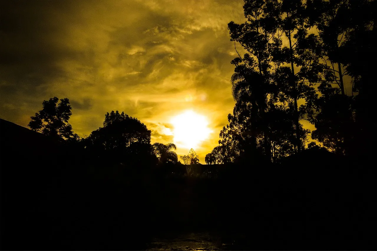 puesta de sol diferente en Jericoacoara lugar de interes